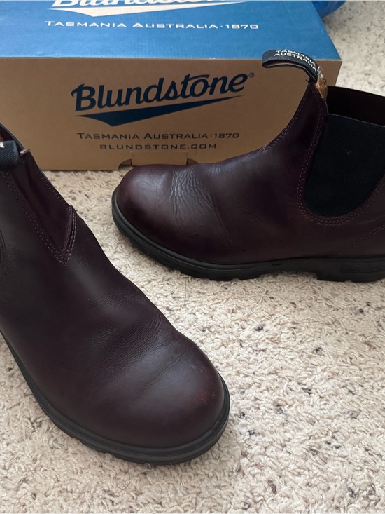 Blundstone Chukka Boots in Auburn/Redwood main image 4